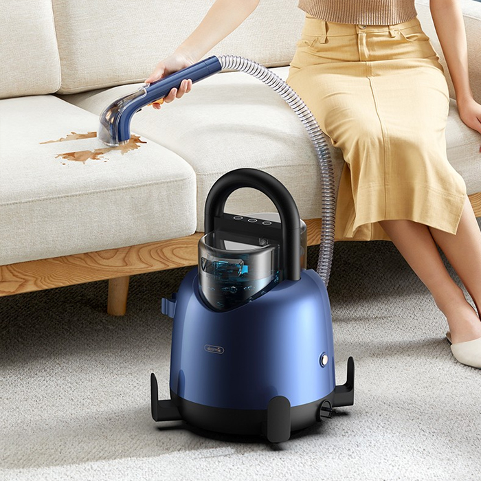Deerma Vacuum Cleaner Penyedot Debu Sofa & Kasur - BY200 Biru